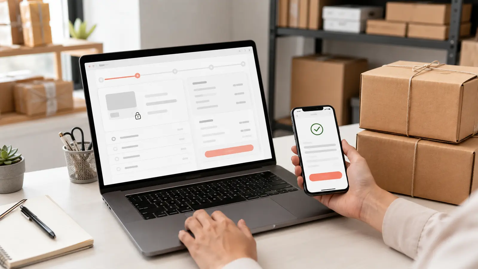 Validation sécurisée d’une commande et préparation des livraisons e-commerce