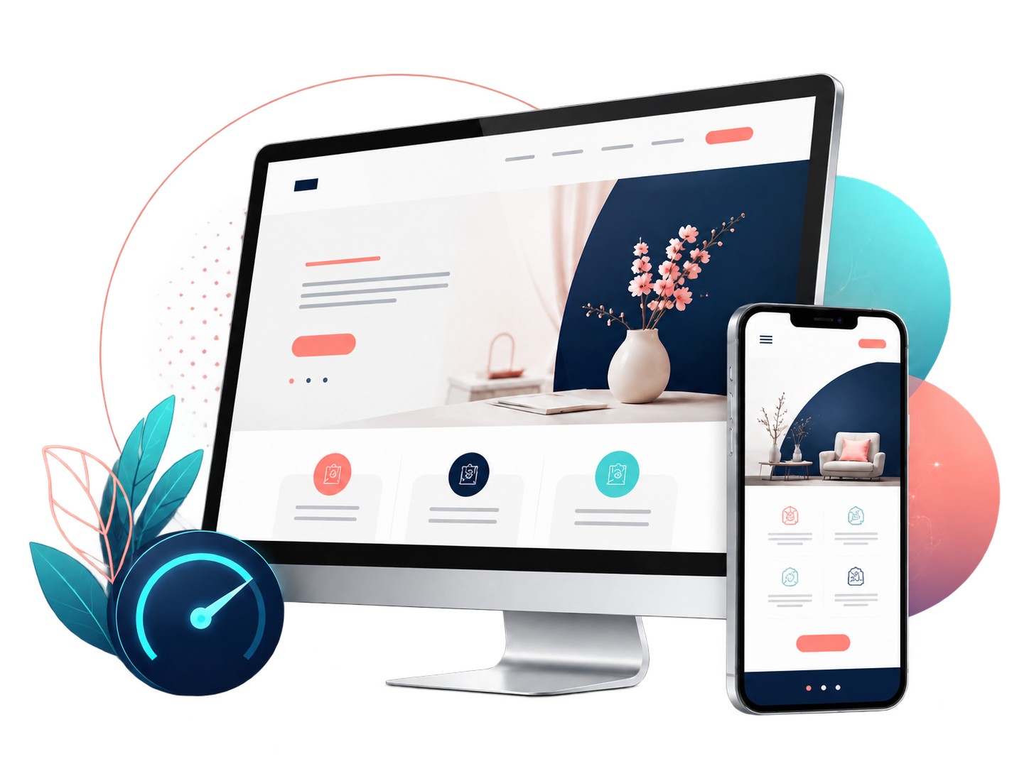 Refonte de site WordPress Refonte de site internet responsive sur ordinateur et mobile